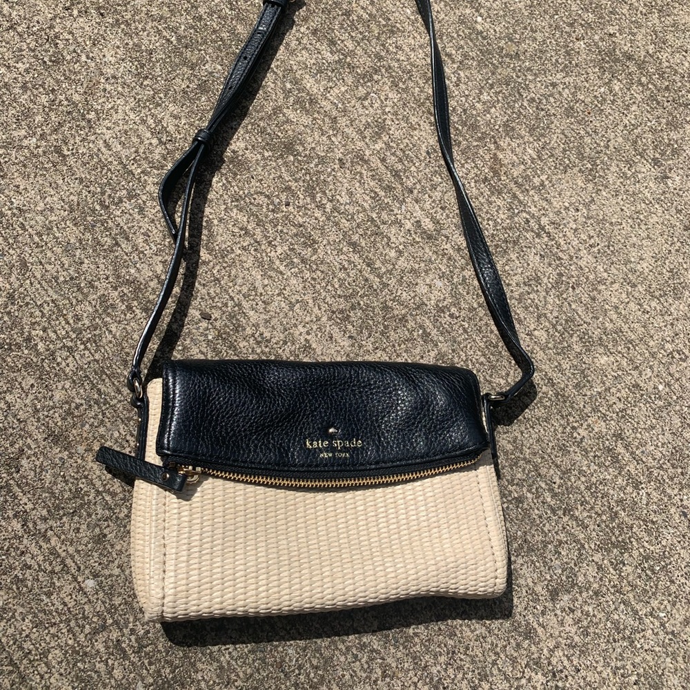 Small Wicker Kate Spade Crossbody